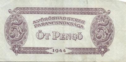 1944. "V. H." 1P, 5P, 20P, 100P T:II,III