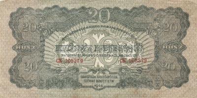 1944. "V. H." 1P, 5P, 20P, 100P T:II,III