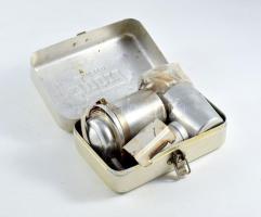 Sport presszó camping kávéföző készlet kompletten fém dobozában