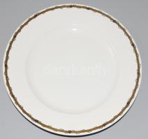 cca 1930/40 Csehszlovák asztalközép kínáló, jelzett, hibátlan, d: 31 cm