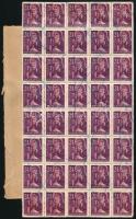 1946 (20. díjszabás) Levél 55 db bélyeggel / cover franked with 55 stamps