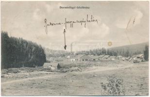 1915 Dorna-völgy, Dornavölgy; Dornavölgyi gőzfűrész, Bukovina és Magyarország határa / sawmill, steam saw, border of Bucovina (Bukowina) and Hungary (Rb)