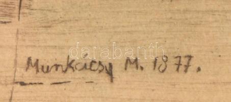 Munkácsy Mihály után Kórusz József (1927-2010): Anya gyermekeivel, rézkarc, papír, jelzett a karcon....