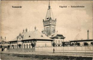 Temesvár, Timisoara; Vágóhíd / Schlachtbrücke / slaughterhouse (fl)