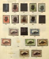 Magyar gyűjtemény maradvány 1850-1958 benne krajcár, Turul, Arató, 1950-es évek, néhány blokk és kis...