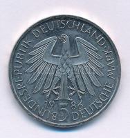 NSZK 1986D 5M Cu-Ni "600 éves a Heidelberg Egyetem" T:UNC Krause KM#164 FRG 1986D 5 Mark Cu-Ni "600th Anniversary - Heidelberg University" C:UNC Krause KM#164