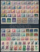 1922-1946 81 db törvénykezési illetékbélyeg