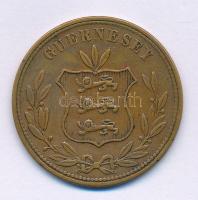 Guernesey 1864. 8D Bronz T:XF
Guernesey 1883. 8 Doubles Bronze C:XF
Krause KM#7