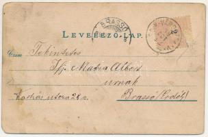 1899 Csíkszereda, Szereda, Miercurea Ciuc; Gyimesi vasútállomás, Megyeház, Györgyjakab Márton könyvn...