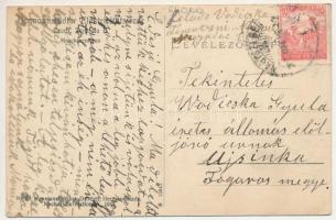 Cód, Czodt, Szád, Sadu; Hermannstädter Elektrizitätswerk Zentrale II. Maschinenhaus. Kunstanstalt Jo...