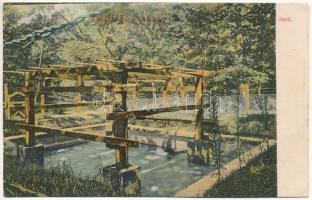 Félixfürdő, Baile Felix; hűtő fürdő. Goldberger Adolf kiadása / cooling spa (EK)