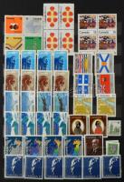 Kanada 1950-1995 Tétel sorokkal és másodpéldányokkal, 8 lapos A/4-es berakóban