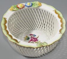 Herendi VBO mintás kínáló, jelzett, hibátlan, d: 10 cm, m: 5 cm