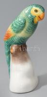 Herendi papagáj. Jelzett, hibátlan, m: 7 cm