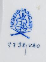 Herendi VBO mintás tálka, jelzett, hibátlan, 11x8 cm