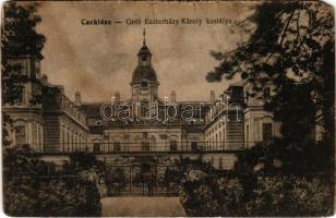 Cseklész, Ceklís, Bernolákovo; Gróf Eszterházy Károly kastély / castle (fl)