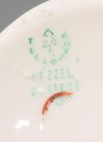 Hollóházi gém, jelzett, hibátlan, m: 20,5 cm