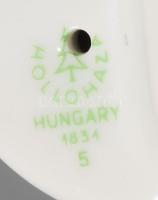 Hollóházi olvasó lányok. Terv.: Káldor Aurél. kézzel festett, jelzett, hibátlan. m: 14,5 cm