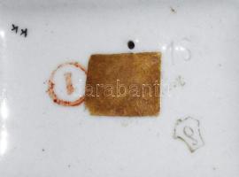 Drasche bölcs bagoly. Jelzett, kézzel festett, hibátlan, m: 7 cm