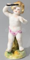 Capodimonte puttó. Jelzett, hibátlan, m: 10 cm