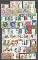 Szovjetunió + Románia 1937-1991 203 db bélyeg + 1 db blokk 2 berakólapon