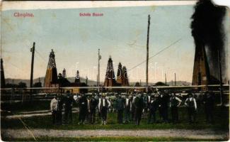 Campina, Sonde Schela Bucea. Editure David Stern / oil plant, oil drilling towers (EM)