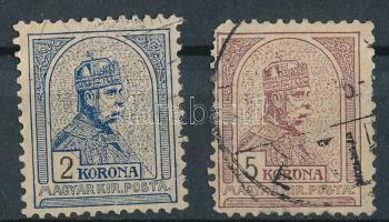 1900 Turul 2K és 5K (sarokhiány / missing corner)