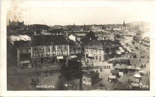 Pozsony with the shops of Robert Grünwald, Julius Weisz and Duschinsky