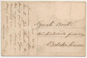 Tasnád, Községháza és állami elemi iskola. Leitner kiadása / town hall, elementary school (EK)