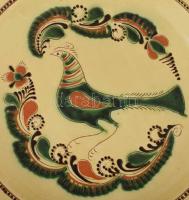 Sz. Nagy István Karcag hatalmas falitál, jelzett, minimális kopással, d: 50 cm /// KIZÁRÓLAG SZEMÉLY...