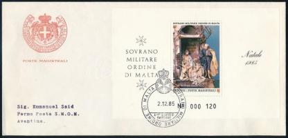 1985 Festmény blokk levélen