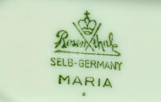 cca 1927 Rosenthal "Maria" sóborskínáló. Peremrészén plasztikus mintával, jelzett, hibátla...