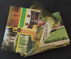 100 db MODERN magyarországi város képeslap / 100 modern Hungarian town postcards