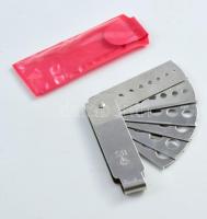 Gyémánt karátmérő, tokjában