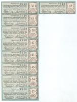 Románia / Kézdivásárhely 1924. "Kézdivásárhelyi Takarékpénztár" névre szóló részvénye 250L...