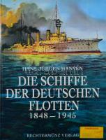 Hans Jürgen Hansen: Die Schiffe der deutschen Flotten 1848-1945. Augsburg, 1998, Weltbild Verlag. Gazdag képanyaggal illusztrálva. Német nyelven. Kiadói kartonált papírkötés.