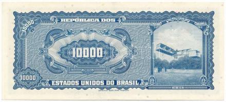 Brazília DN(1967) 10.000C fekete "10 Cruzeiros Novos" felülbélyegzéssel T:AU
Brazil ND(19...