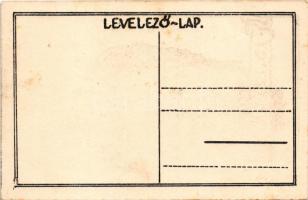 13. ezermester cserkészcsapat, fülesbagoly / Hungarian boy scout art postcard with long-eared owl s:...