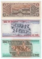 Brazília DN(1962) 5C + DN(1981) 100C + 200C T:UNC,AU
Brazil ND(1962) 5 Cruzeiros + ND(1981) 100 Cru...