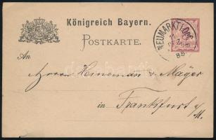 Német államok - Bayern 1885