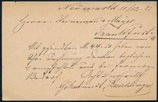 Német államok - Bayern 1885