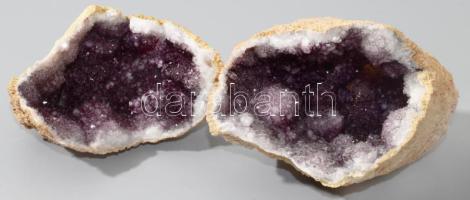 Ametiszt drúza, egyben h: 10 cm