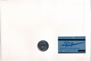 Kongó 1995. 100Fr Cu-Ni "Junkers JU52" multicolor, felbélyegzett borítékban, bélyegzéssel,...