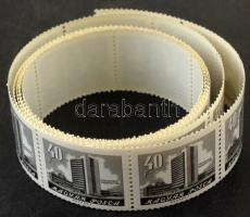 1970 Automata 40f, 40 db-os tekercsbélyeg, kis műanyag dobozban