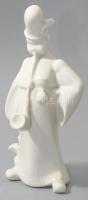 Zsolnay pipázó legény. Jelzett, hibátlan, m: 18 cm