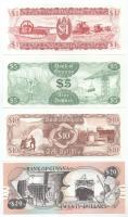 Guyana DN(1966-1996) 1$-20$ (4xklf) T:AU, közte egy XF
Guyana ND(1966-1996) 1 Dollar - 20 Dollars (...