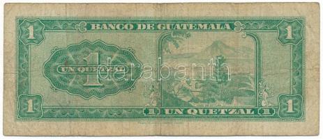 Guatemala 1967. 1Q "A 3749886 W" T:VG
Guatemala 1967. 1 Quetzal "A 3749886 W" C...