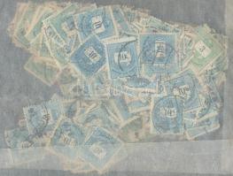 Kb 480 db 3kr és 10kr bélyeg pergamentasakban ömlesztve