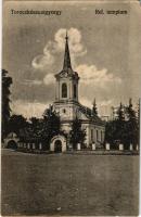 Torockószentgyörgy, Coltesti (Torockó, Rimetea); református templom. Fogyasztási szövetkezet kiadása / Calvinist church (EB)