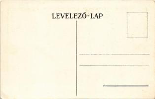 Magyar cserkész művészlap / Hungarian boy scout art postcard s: Mátis (EK)